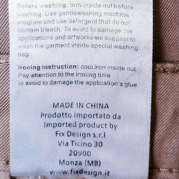 Fixdesign Italian Jeans NWT - Picture 7 of 9